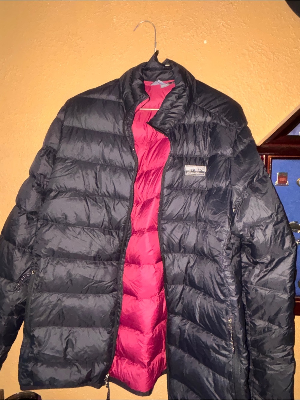 Eddie Bauer Black Puffer Jacket